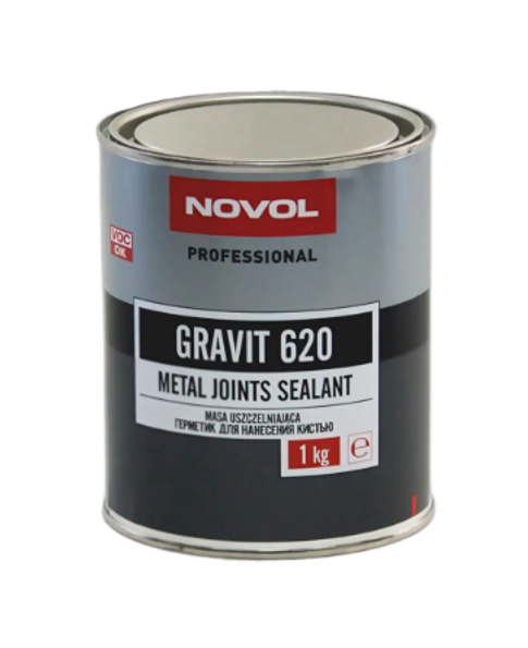 Novol GRAVIT 620 Герметик серый для нанесения кистью 1кг
