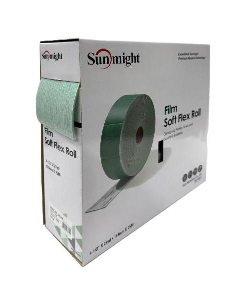 Sunmight FILM L312T Soft Flex Pad Шлифовальная бумага перфорир. рулон
