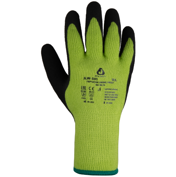 JETA SAFETY JLW-501 Viking Frost Утепленные перчатки с латексным покрытием