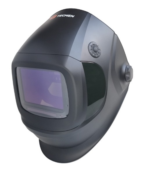TECMEN ADF 950D-G Сварочная маска с автоматическим светофильтром (АСФ) Хамелеон (внешняя кнопка зачистки)