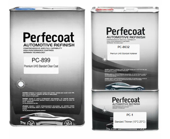Perfecoat Комплект Лак PC-899 5л + отвердитель PC-8632 2,5л + разбавитель PC-1 1л
