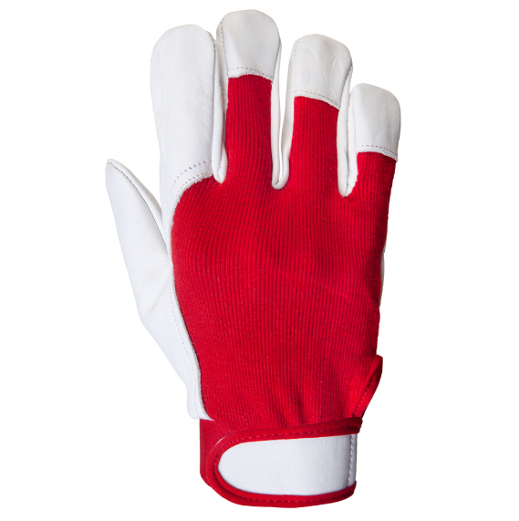 JETA SAFETY JLE301 Mechanic Рабочие перчатки из кожи и хлопка
