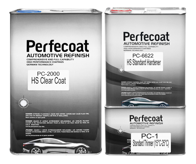 Perfecoat Комплект Лак PC-2000 5л + отвердитель PC-6622 2,5л + разбавитель PC-1 1л
