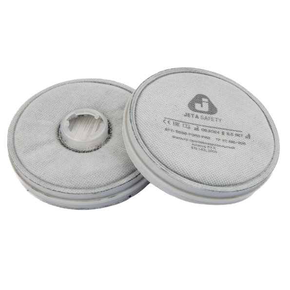 JETA SAFETY 5536-P3RD-PRO Фильтр противоаэрозольный класса P3R D, технология AirOne с угольным слоем