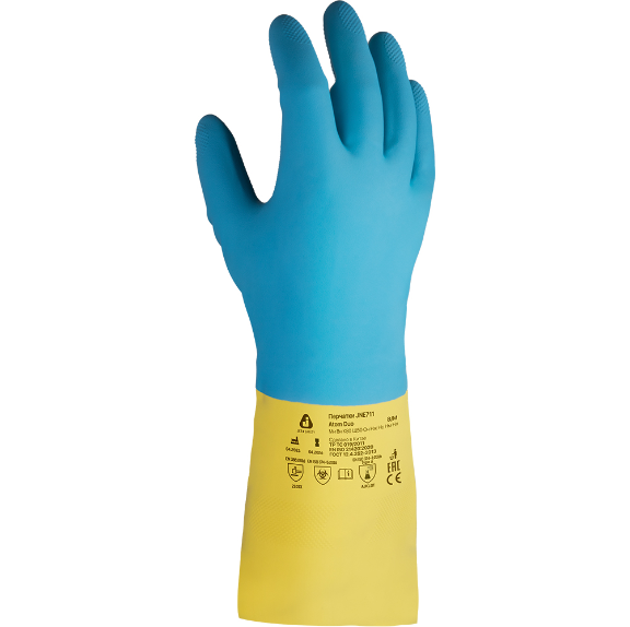 JETA SAFETY JNE711 Atom Duo Перчатки из неопрена и латекса