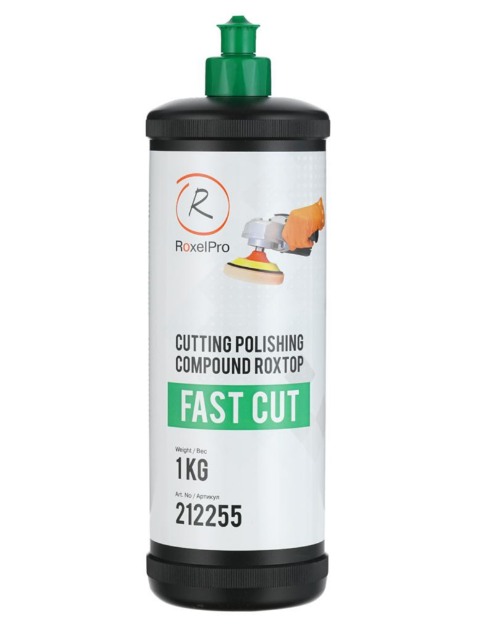 RoxelPro ROXTOP FAST CUT Абразивная полировальная паста, быстрая, 1кг