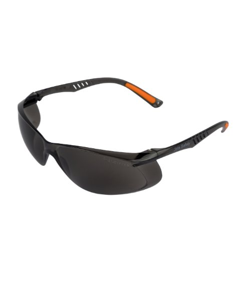 JETA SAFETY  Очки защитные JSG-7680S Optic-Fit открытого типа, дымчатые линзы