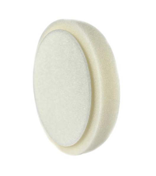 RoxelPro Поролоновый полировальник на липучке ROXONE HARD PAD 150 х 30мм, плотный, белый
