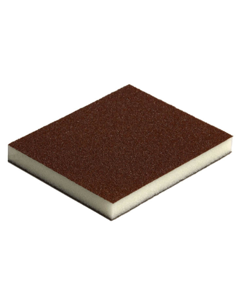 Flexifoam Шлифовальная губка Red Soft Pad 120х98х13 мм, CAO