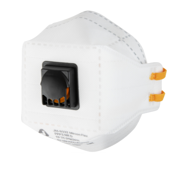 JETA SAFETY JM-9332 Трехпанельный противоаэрозольный респиратор (FFP3 NR D)